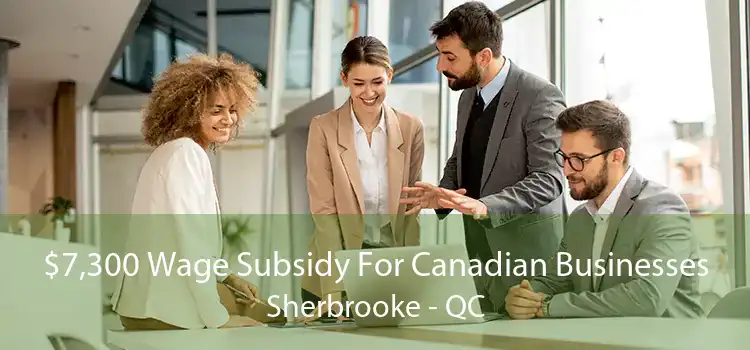 $7,300 Wage Subsidy For Canadian Businesses Sherbrooke - QC